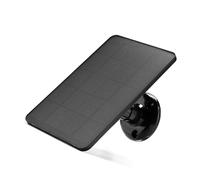 Fesjoy Chargeur Solaire IP6 étanche 10W, Panneau d'alimentation pour Caméra de sécurité, Panneau Solaire USB avec Long Câble pour la de la Caméra (Port DC5521)