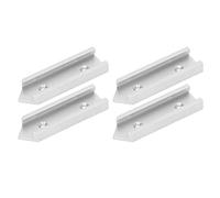 Fesjoy Connecteur de Rail en T pour Travail du Bois, Longueur de 100 Mm | Construction robuste, améliore la précision, utilisation pratique, assemblage efficace