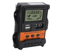 Fesjoy Contrôleur de Charge Solaire Polyvalent 12 V 24 V avec Double Port USB DC 20 A pour Lampadaire PV Production D'énergie Protection Complète contre les Surcharges Idéal pour les Panneaux