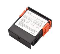 Fesjoy Contrôleur de Température Numérique STC-1000, Matériau ABS avec Haute compatibilité, Prend en Charge la Correction de la Température et le Démarrage différé pour les Réfrigérateurs (C.C 24 V)