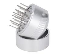 Fesjoy Distributeur D'aiguilles à café avec Base, Dispersion Efficace | Construction en acier inoxydable, Pression constante, Idéal pour la maison ou le bureau