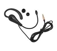 Fesjoy Écouteur à Crochet d'oreille 3,5 Mm pour Téléconférences | Coupe ergonomique, matériaux durables, divers contours d\'oreille, fonctionne avec les appareils