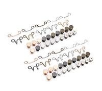 Fesjoy Extension de Ceinture avec Boutons, Ajustable pour un Usage | Matériau en alliage solide, Installation simple, Application sans couture, Convient aux pantalons amples