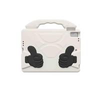 Fesjoy Housse de Protection EVA Antichoc pour 9,7 Pouces, Poignée Rotative pour Air 1/2 Pro 9.7, Conception Détachable, Support Multi-Angle (Beige)