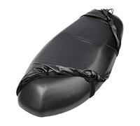 Fesjoy Housse de Protection Solaire pour Siège de Moto, Imperméable et Résistante aux Rayures, Housse Protection Universelle pour Siège Scooter avec Maille Aérée et Cordon Serrage + Ruban Magique (XL)