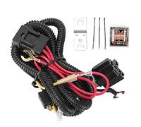 Fesjoy Kit de Câblage de Relais Klaxon Universel pour Usage Automobile | Comprend un faisceau de câbles de 60 pouces, adapté au réaménagement des systèmes de voiture d\'origine, un câblage en