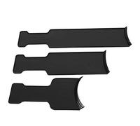 Fesjoy Kit de Coloration des Cheveux, Plaques de Teinture Professionnelles | Ensemble de 3 pièces, Plastique léger, Idéal pour le bricolage, Forme ergonomique, Conception antidérapante