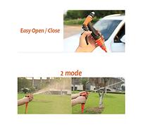 Fesjoy Kit de Machine à Laver de Voiture avec Pompe électrique + Pulvérisateur Lavage, 2 Modes, adapté au Lavage Voiture et au Nettoyage du Sol, Matériau ABS