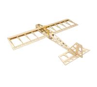 Fesjoy Kit de Modèle d'avion électrique à Monter Soi-même en Bois de Balsa D'envergure 580 Mm - Jouet Volant Facile à Contrôler pour Les Amis et Les Familles - Dancing Wings Hobby R03 STICK-06 (Type