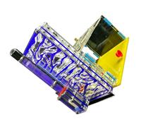 Fesjoy Kit de Nid de Fourmis à Faire Soi-même, Conteneur en Plastique Transparent, Ferme, Villa D'observation D'insectes, Cuisine, Salon, Cadeau (Bleue)