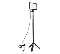 Fesjoy Kit D'éclairage Vidéo LED USB avec Trépied Réglable pour L'éclairage de Photographie et la Diffusion en Direct