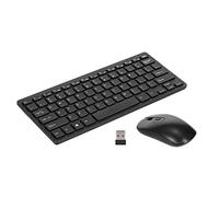 Fesjoy KM901 Clavier Souris Combo 2.4G Wireless 78 Touches Mini Clavier et Souris Portable Office Combo