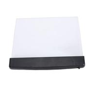 Fesjoy Lampe à Panneau LED Pleine Page pour la Lecture de Nuit, Lumière de Livre Douce et Transparente pour les étudiants, Favori des Amateurs Livres Portables, Cadeau Parfait Hommes et Femmes (Noir)