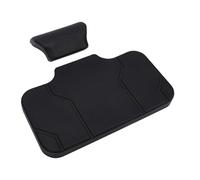 Fesjoy Lot de 2 Dossiers de Passager Universels et Confortables pour Moto pour Un Confort amélioré du Passager, Imperméable, Anti-Rayures, Cuir PU