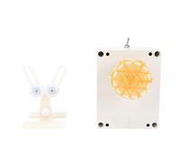 Fesjoy Machine de Réparation de Canne à Pêche, Moteur Silencieux, Séchage Colle pour la Fabrication/réparation Canne à Pêche avec Support Réglable