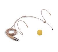 Fesjoy Micro-Casque léger Serre-tête Microphone à condensateur Micro 4 Broches Mini XLR pour émetteur de Poche sans Fil