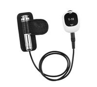 Fesjoy Micro Piézo Universel Autocollant pour Guitare Acoustique, Interface Audio de 6,5 Mm, Réglage Clair du Volume Sonore pour Guitare, ukulélé, Violon, Mandoline, Banjo Erhu Guzheng Pipa, Matière