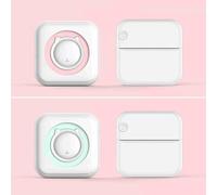 Fesjoy Mini-Imprimante Portable Multifonctionnelle pour Autocollants, Imprimante Instantanée pour Smartphone, Connexion BT, Adaptée aux Voyages, Légère, ABS (Fesjoyv6igd9zmwc-OS5291B-3)