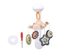 Fesjoy Mobile pour Berceau de bébé avec Projecteur D'étoiles, Veilleuse, Jouet Musical Apaisant pour Nouveau-nés (TM188)
