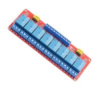 Fesjoy Module de Relais Optocoupleur à 8 Canaux, Carte Haute Performance pour Divers Déclencheurs de Tension et Scénarios Contrôle (24V)