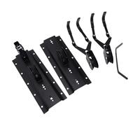 Fesjoy Palan de Plafond pour Vélo, Support de Vélo Robuste, Se Monte Facilement au Plafond, capacité Poids 88,18 Lb, Idéal pour les Petits Espaces