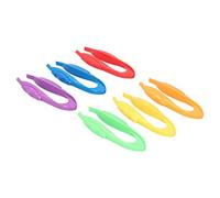 Fesjoy Pince de Jouet pour Enfants, Ensemble de 6 Pinces d'apprentissage | Conception durable et légère, respectueuse de l\'environnement, encourage la curiosité, adaptée à les enfants
