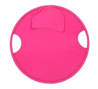 Fesjoy Pinty Panier à Linge Portable Pliable et Léger pour les Voyages en Plein Air, Design élégant et élégant pour L'organisation de la Maison, Tissu en Coton, adapté aux Petits Espaces (Rose Rouge)