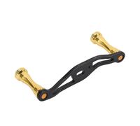 Fesjoy Poignée de Moulinet de Pêche à Double Culbuteur en Alliage D'aluminium, Conception Ergonomique pour des Opérations Pêche Pratiques, 90mm