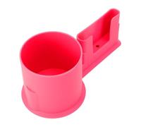 Fesjoy Porte-gobelet Universel pour Kayak, Accessoire en Plastique Durable, Antidérapant, pour Kayaks et Planches de Surf, 1 X Porte-gobelet Kayak (Rouge)