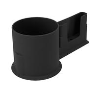 Fesjoy Porte-gobelet Universel pour Kayak, Accessoire en Plastique Durable, Antidérapant, pour Kayaks et Planches de Surf, 1 X Porte-gobelet Kayak (Noir)