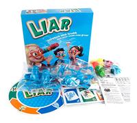 Fesjoy Qui Ment Long Nez Jeu Triche Ensemble | Comprend 4 verres et 24 cartes, favorise une interaction amusante, conception durable
