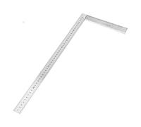 Fesjoy Règle Droite à 90 Degrés, Alliage D'aluminium Durable 50 Cm | Longue durée de vie, Marquages clairs, Facile à tenir, Mesure pour le travail du bois