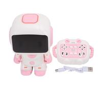 Fesjoy Robot RC Intelligent 2,4 G avec Contrôleur Amovible pour Une Expérience d'apprentissage Amusante (Rose)