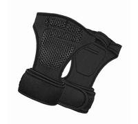 Fesjoy sans Doigts de Dynamophilie avec Support de Poignet Réglable, Protège-Main Antidérapant pour L'entraînement croisé, Adaptés à L'haltérophilie et aux Tractions (M)