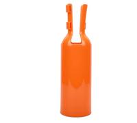 Fesjoy Souffleur d'air à Feuilles, Rehausseur d'air en Plastique Résistant aux Intempéries, Fixation de Buse pour Le Nettoyage de la Cour, Orange