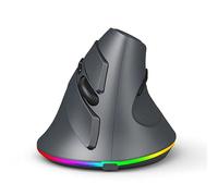 Fesjoy Souris de Jeu Ergonomique Fil 2,4 G, Programmable, Facile à Utiliser pour Les Graphistes, Lumière LED Colorée pour Les Professionnels de la Création (#1)