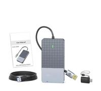 Fesjoy Station d'accueil Multiport avec Une Conception Efficace pour Une connectivité Transparente au Bureau à Domicile