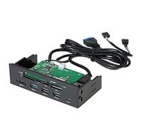 fesjoy STW 5.25 "Lecteur de Carte Interne Multi-Function Dashboard PC Type de Panneau Avant USB 3.1 USB 3.0 Support CF MD XD MMC TF M2 MS