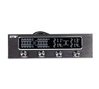 Fesjoy STW Multi-Function PC CPU Contrôleur de Ventilateur à 4 canaux Régulateur de Vitesse Régulateur LCD Refroidissement Panneau Avant