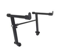 Fesjoy Support de piano électronique Riser - Support de clavier électronique - Universel - Style X - Réglable - Accessoire pour instrument de musique