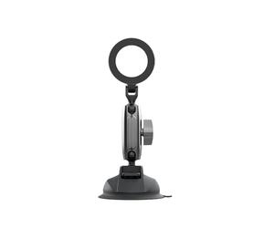 Fesjoy Support de Téléphone Magnétique, Support de Téléphone à Ventouse en Alliage D'aluminium et Nylon avec Rotation à 360 °, Navigation Voiture Charge 3 Kg p
