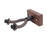 Fesjoy Support Mural pour Guitare Robuste en Noyer, Crochet Permettant de Gagner de L'espace pour Support Guitare Guitares Acoustiques, Mural Multi-instruments Ukulélés, Matériel D'affichage Home