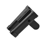 Fesjoy Support pour baguettes de batterie - Support de brosse - Support de baguettes - Mécanisme de serrage à ressort solide - Revêtement en caoutchouc antidérapant - Angle réglable