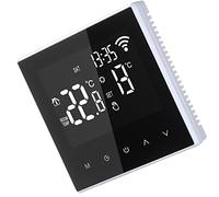 Fesjoy Thermostat Intelligent, Grand écran Tactile LCD, Contrôle de L'application, Capteur Interne et Sol, Modes de Fonctionnement de 7 Jours par Semaine, Adaptés au Chauffage