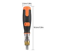 Fesjoy Tournevis à Cliquet Réglable, Tournevis à Cliquet Multi-bit 10 en 1 Définis pour les Professionnels et les Amateurs, y Compris PH0, PH1, PH2, PZ2, Y3, 3.0, 5.0, 6.0, 2.3, U6.0,