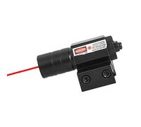 FESOITTY 50-100M Gamme 635-655nm Red Dot Laser Sight Réglable 11mm 20mm Picatinny Rail Chasse Accessoire pour Fusil Air Pistolets