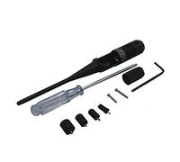 FESOITTY Kit de visée BoreSighter à Faisceau Laser Rouge avec 5 adaptateurs pour fusils de Calibre 0,22 à 0,50 AR