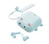 fesoklaf Écouteurs sans Fil, Casque Bluetooth avec Joli étui de Charge, Bluetooth 5.3 Suppression du Bruit, Charge de Type C, Basses Profondes 3D, Écouteurs pour Sport et Activités Extérieures (Bleu)