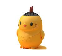 fesoklaf Haut-parleur Bluetooth 5.3, haut-parleurs Bluetooth sans fil de dessin animé, haut-parleur portable en forme de poussin mignon pour enfants, microphone intégré, prend en charge les cartes