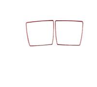 FESOKSEJ Voiture Garniture Panneau Couverture pour Série 3 E90 2005-2012 Garniture Panneau Haut-parleurs Siège Arrière Fibre Carbone Accessoires Intérieurs Voiture Autocollants Décoratifs